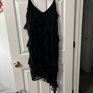 Torrid black lace short dress
